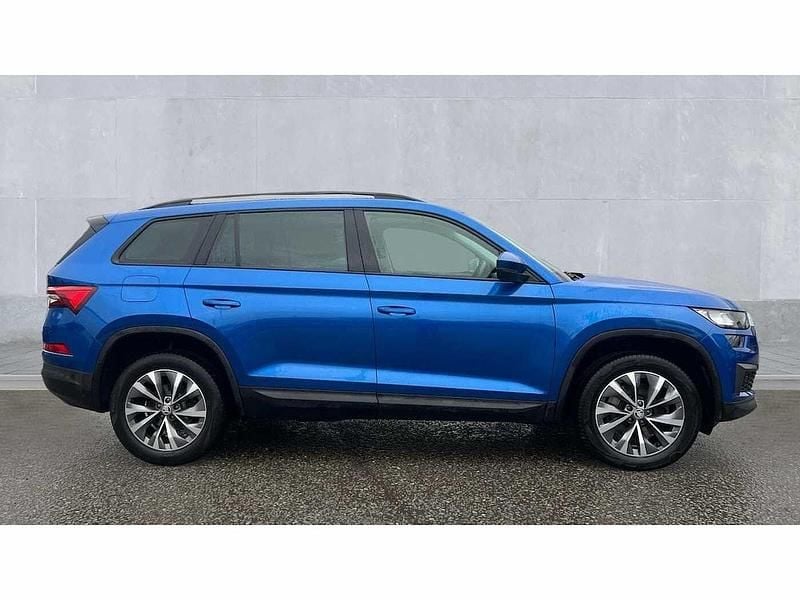 Used Skoda Kodiaq SE Drive 150 HP (110 kW) 2022 Blue SUV