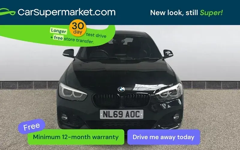 Begagnad BMW 118 Efficient Dynamics 150 HK (110 kW) 2019 Svart Halvkombi