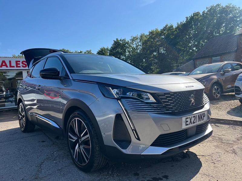 Grey Used 2021 Peugeot 3008 Premium Hatchback | £17,995 (Fair price) - Image 1/3