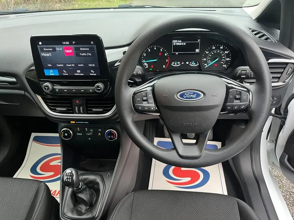 Used Ford Fiesta Trend 2022 White Hatchback