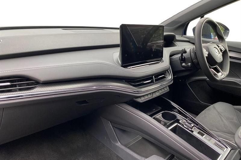 Used Skoda Enyaq iV SportlinePlus 210 kW (286 HP) 2025 Race blue SUV