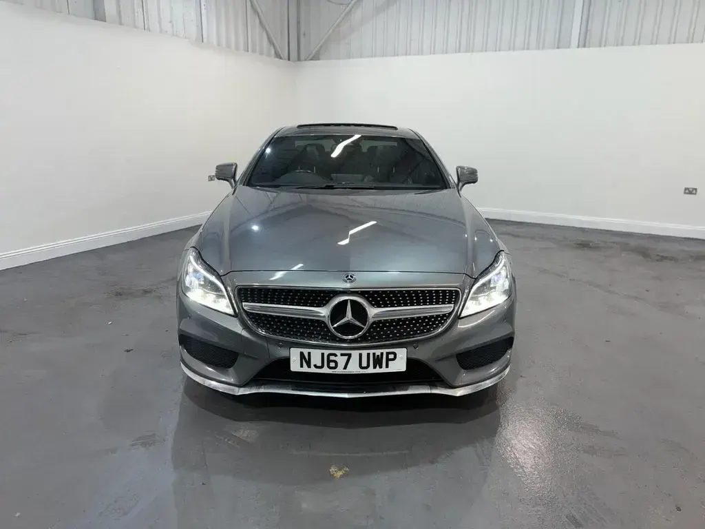 Used Mercedes CLS350 AMG line 258 HP (189 kW) 2017 Grey Coupe