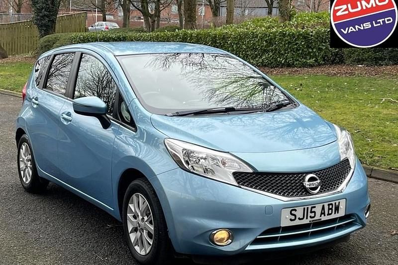 Used Nissan Note Acenta Premium 80 HP (58 kW) 2015 Blue Hatchback