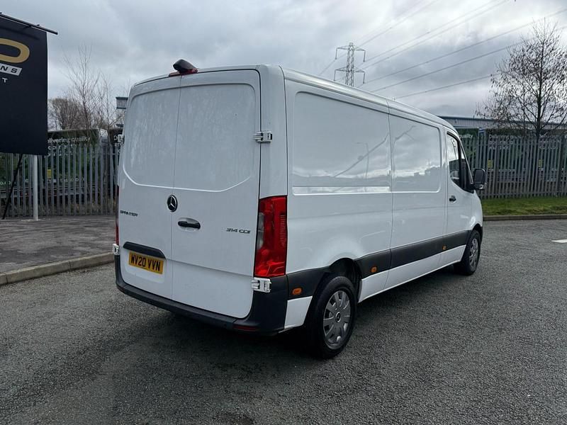 Begagnad Mercedes Sprinter 2020 Vit Van