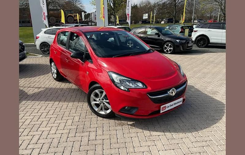 Used Vauxhall Corsa 73 HP (53 kW) 2016 Red Hatchback