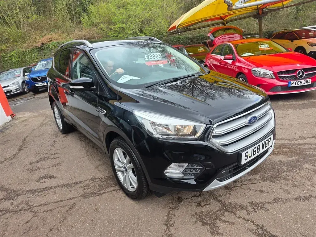 Used Ford Kuga Zetec 182 HP (133 kW) 2018 Black SUV