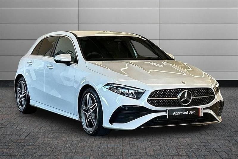Polar white Used 2024 Mercedes A180 Executive Hatchback | £22,993 (Fair price) - Image 1/4