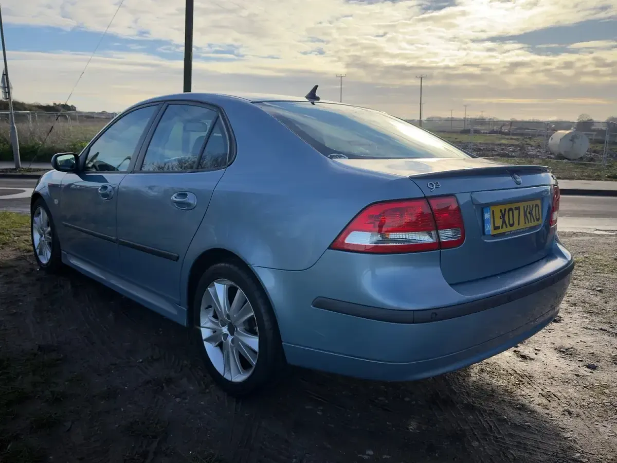 Used Saab 9-3 Anniversary 2007 Blue Sedan