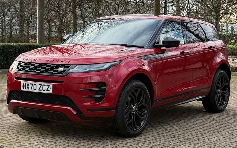 Used Land Rover Range Rover evoque SE Dynamic 182 HP (133 kW) 2020 Red Hatchback