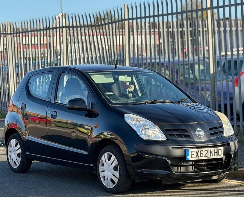 Black Used 2012 Nissan Pixo Visia Hatchback | £1,395 (Fair price) - Image 1/4