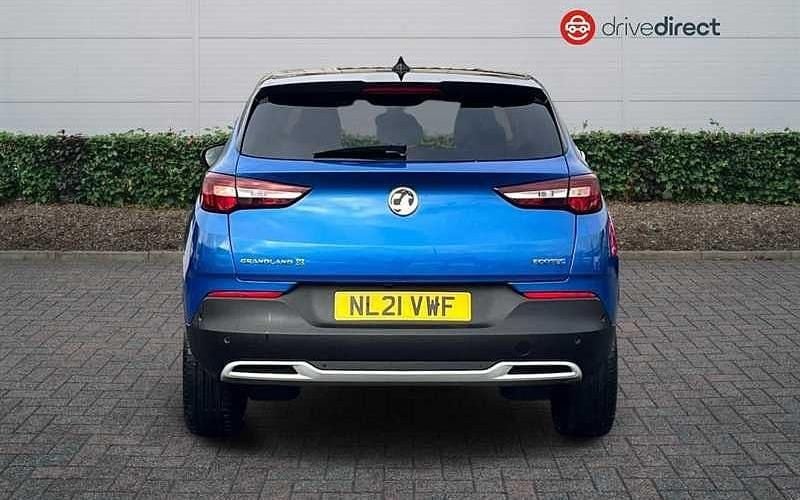 Used Vauxhall Grandland X SRi 131 HP (96 kW) 2021 Blue SUV