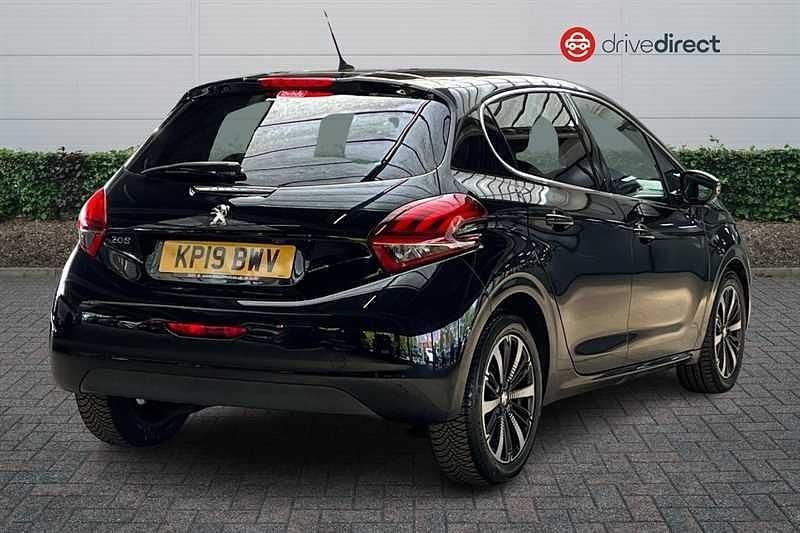 Usado Peugeot 208 S 82 HP (60 kW) 2019 Preto Citadino