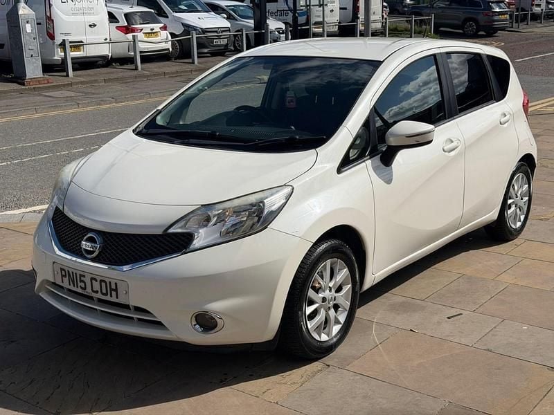 Used Nissan Note Acenta Premium 80 HP (58 kW) 2015 White Hatchback
