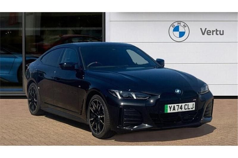 Black Used 2024 BMW i4 Shadowline Sedan | £49,950 (Good price) - Image 1/4
