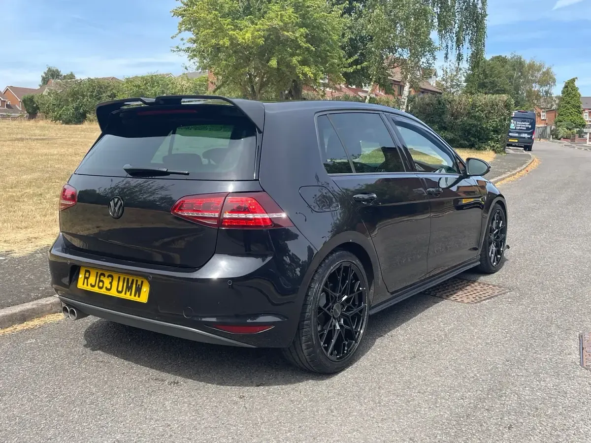 Used VW Golf VII GTD 184 HP (135 kW) 2014 Black Hatchback