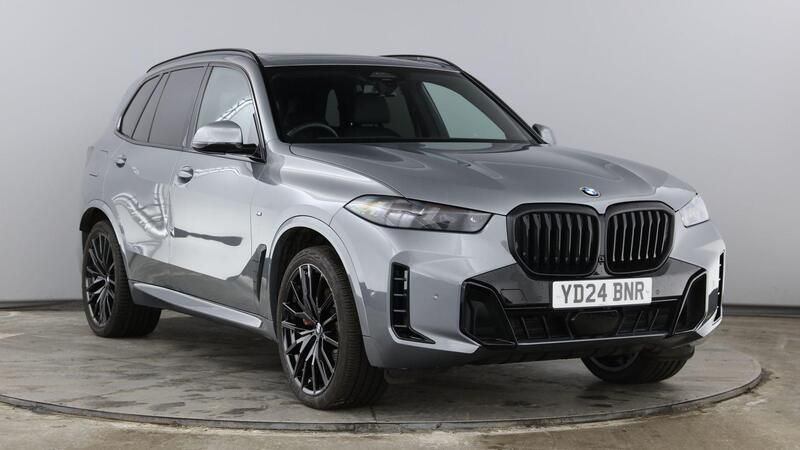 Grey Used 2024 BMW X5 M Sport SUV | £64,950 (Expensive) - Image 1/4