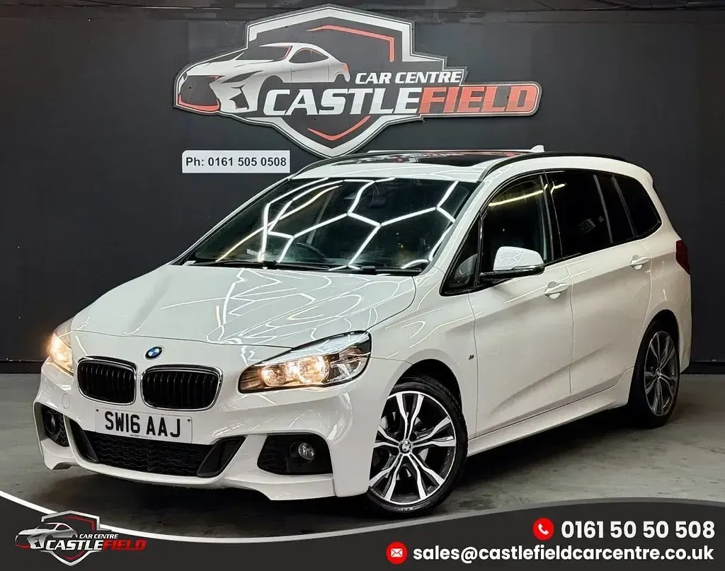 Used BMW 218 M Sport 136 HP (100 kW) 2016 White Estate