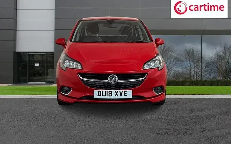 Used Vauxhall Corsa SRi 90 HP (66 kW) 2017 Red Hatchback