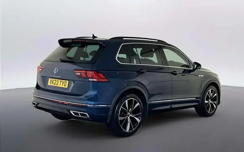 Used VW Tiguan R-line 150 HP (110 kW) 2023 Blue SUV