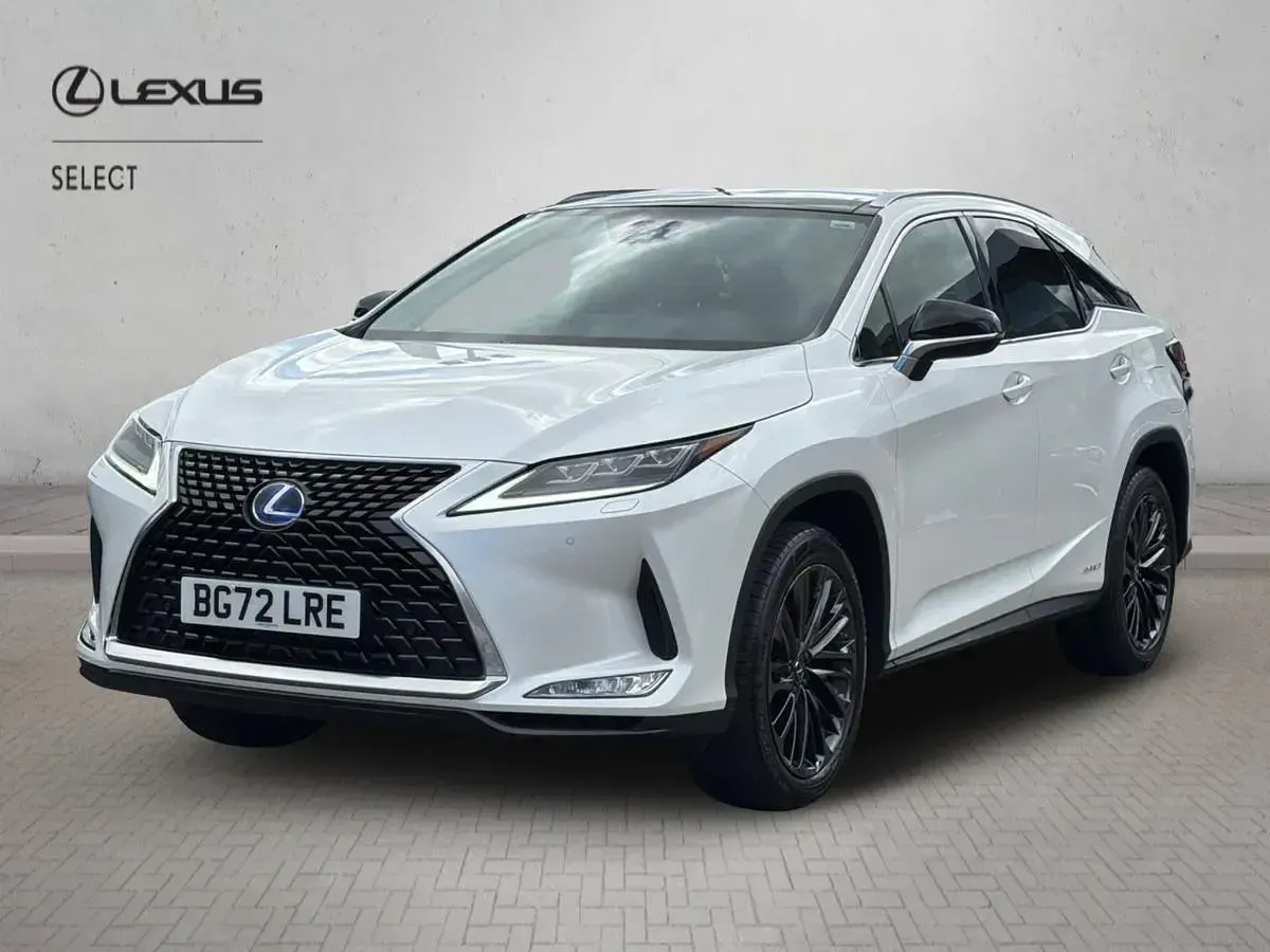 Used Lexus RX450h Sport Line 2022 White SUV
