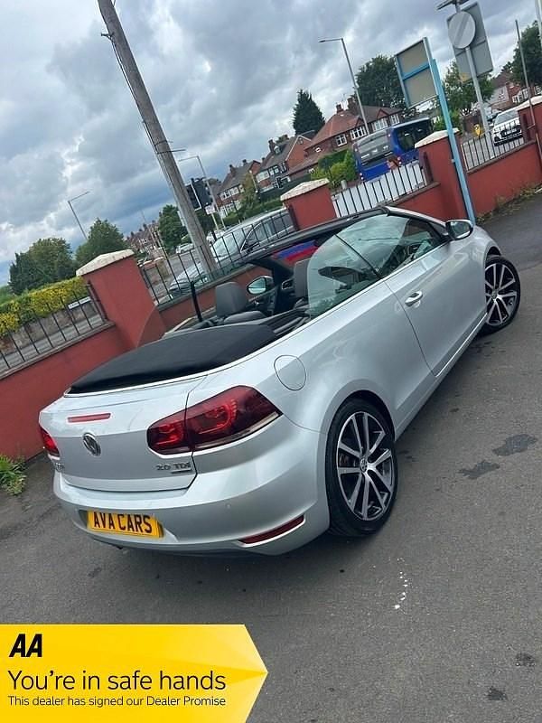 Used VW Golf Cabriolet GT 140 HP (102 kW) 2012 Silver Cabriolet