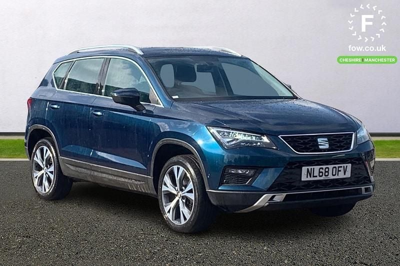 Blue Used 2018 Seat Ateca SE Technology SUV | £11,699 (Fair price) - Image 1/3