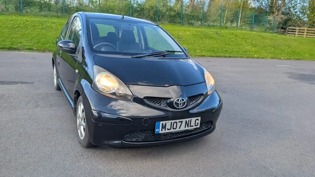 Usado Toyota Aygo 2007 Negro Utilitario
