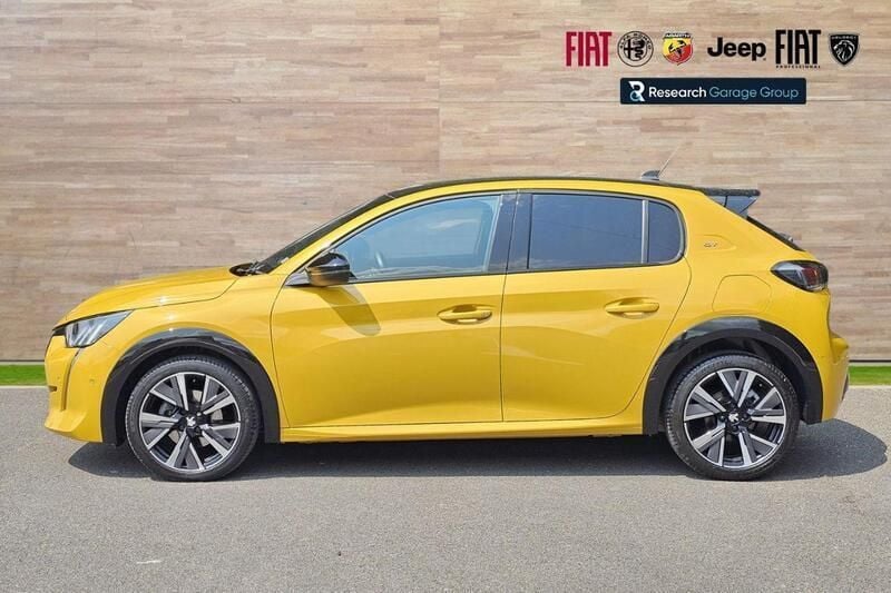 Yellow Used 2021 Peugeot 208 GT Hatchback | £16,196 (Fair price) - Image 1/4