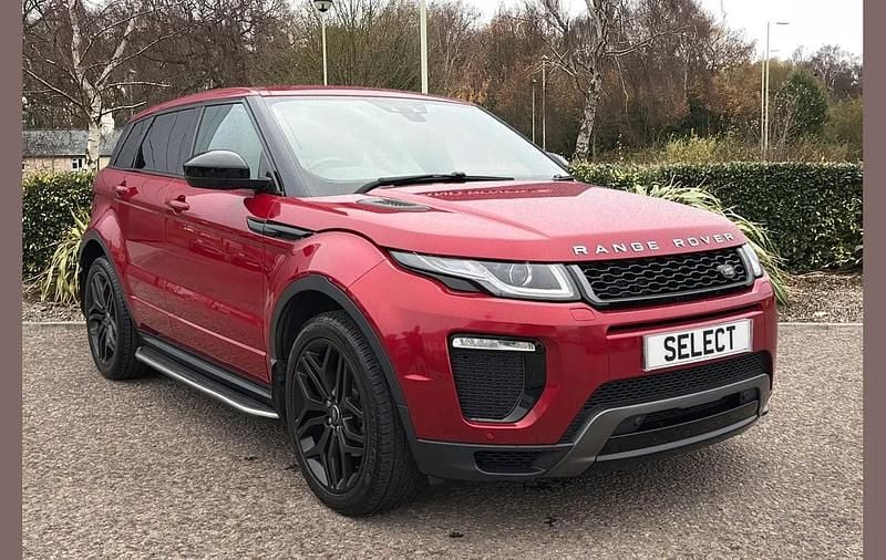 Used Land Rover Range Rover evoque HSE Dynamic 180 HP (132 kW) 2017 Red SUV