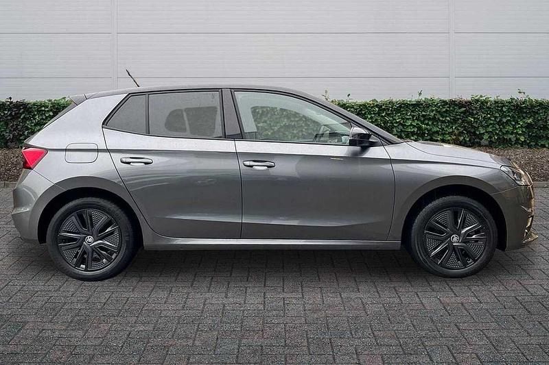 Used Skoda Fabia Colour Edition 85 HP (62 kW) 2025 Graphite grey metallic black magic pearl effect Hatchback