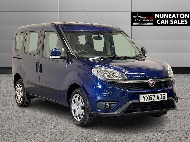 Blue Used 2017 Fiat Doblò Easy MPV | £8,400 (Fair price) - Image 1/4