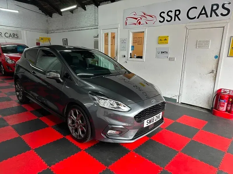 Used Ford Fiesta ST-Line X 125 HP (91 kW) 2018 Grey Hatchback