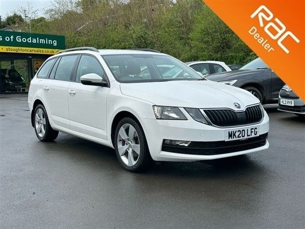 White Used 2020 Skoda Octavia SE Drive Estate | £15,950 (Fair price) - Image 1/1