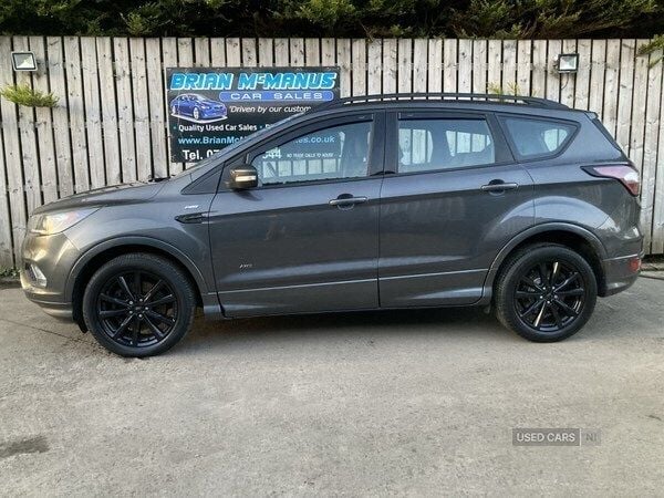 Grey Used 2017 Ford Kuga ST-Line SUV | £8,950 (Good price) - Image 1/4