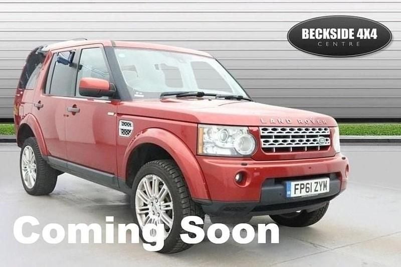 Red Used 2012 Land Rover Discovery 4 SUV | £11,950 (Fair price) - Image 1/1