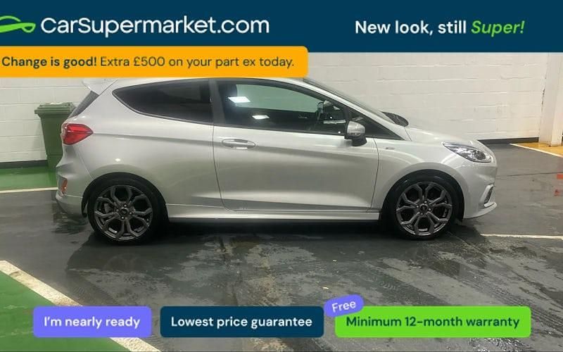 Used Ford Fiesta ST-Line 140 HP (102 kW) 2019 Silver Hatchback