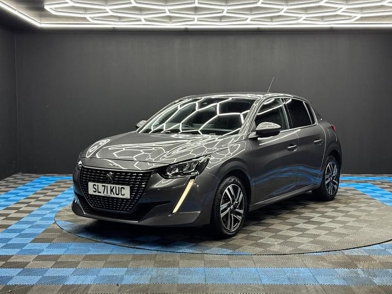 Used Peugeot 208 Allure 75 HP (55 kW) 2021 Grey Hatchback