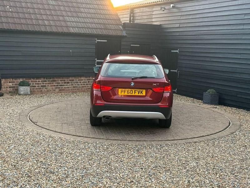 Used BMW X1 Sport Line 204 HP (150 kW) 2010 Red SUV