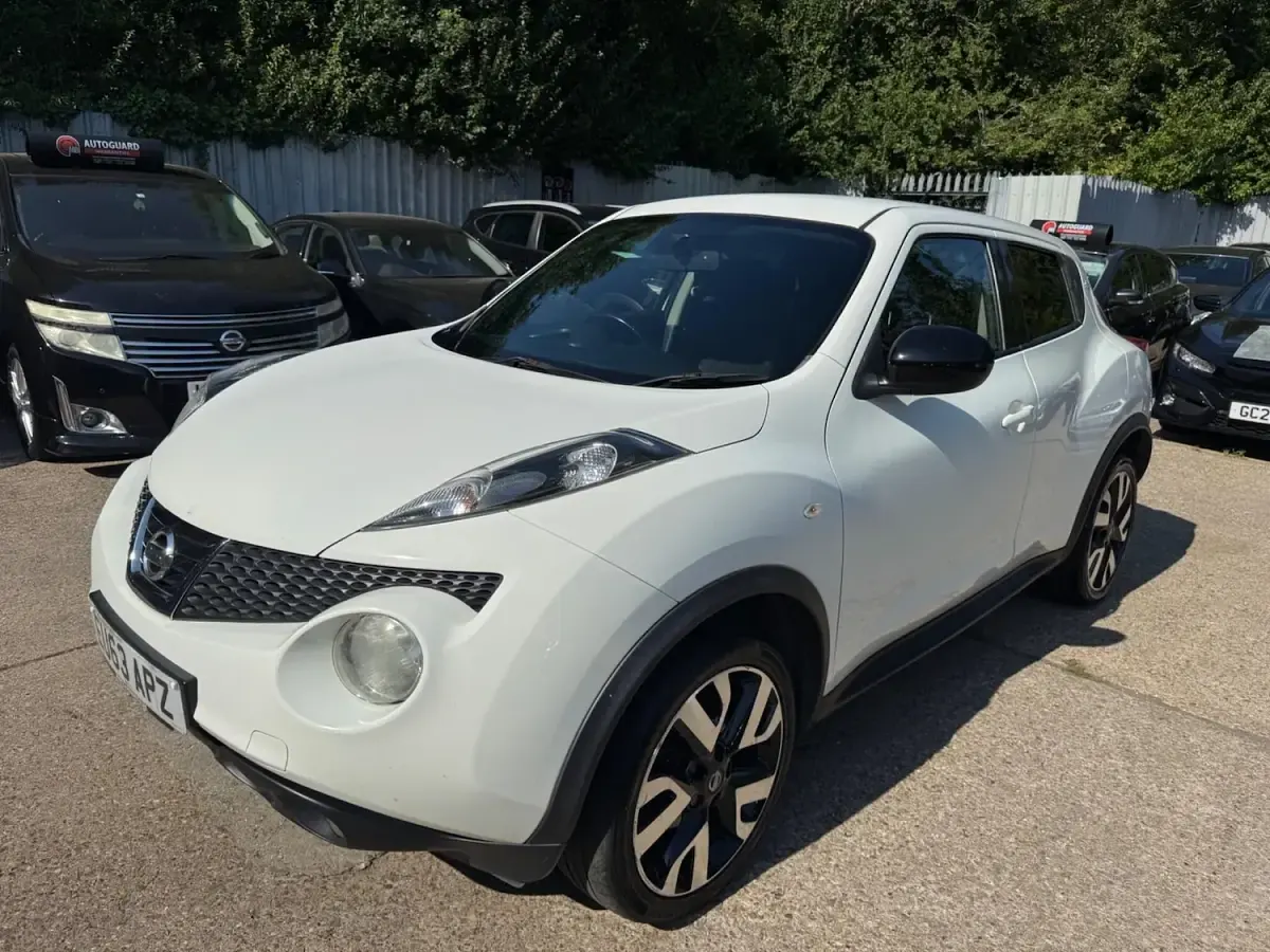 Used Nissan Juke N-TEC 110 HP (80 kW) 2013 White SUV