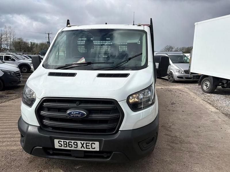 Used Ford Transit 130 HP (95 kW) 2020 White Cabriolet