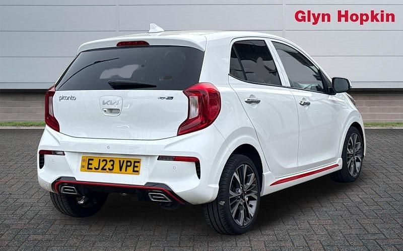 Used Kia Picanto GT-Line S 101 HP (74 kW) 2023 White Hatchback