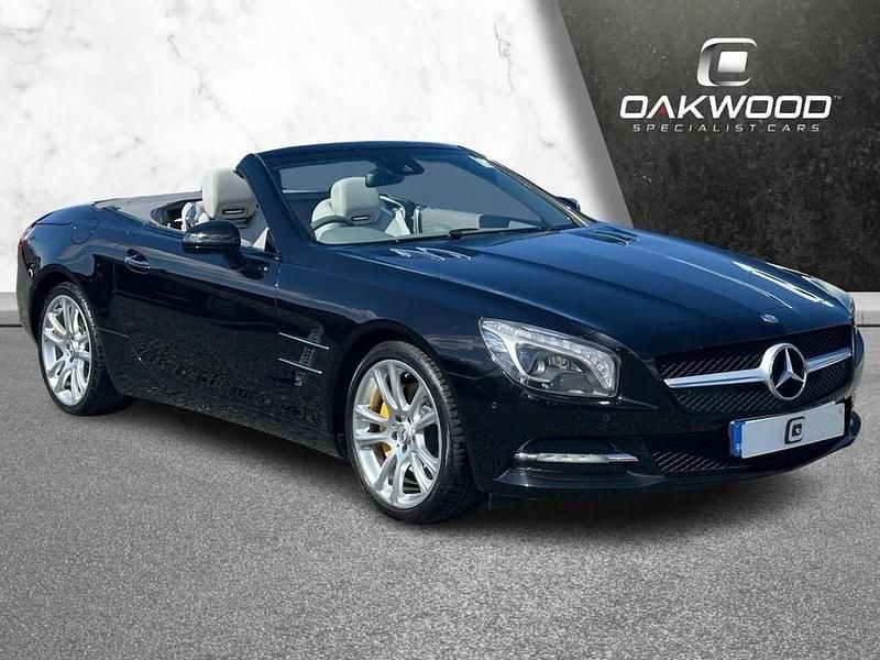 Black Used 2013 Mercedes SL350 Cabriolet | £17,495 (Fair price) - Image 1/4