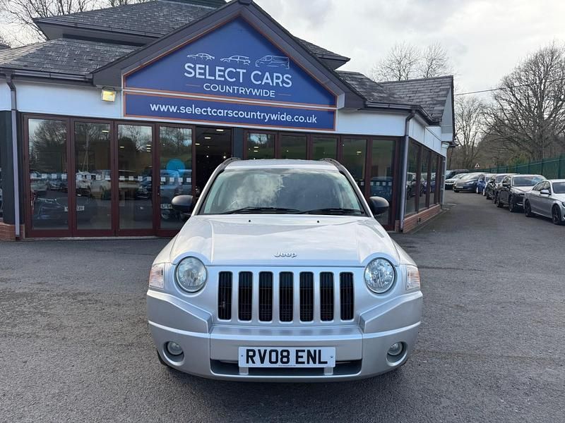 Used Jeep Compass Limited 138 HP (101 kW) 2008 Silver SUV