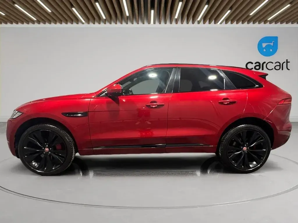 Used Jaguar F-Pace S 300 HP (220 kW) 2017 Red SUV