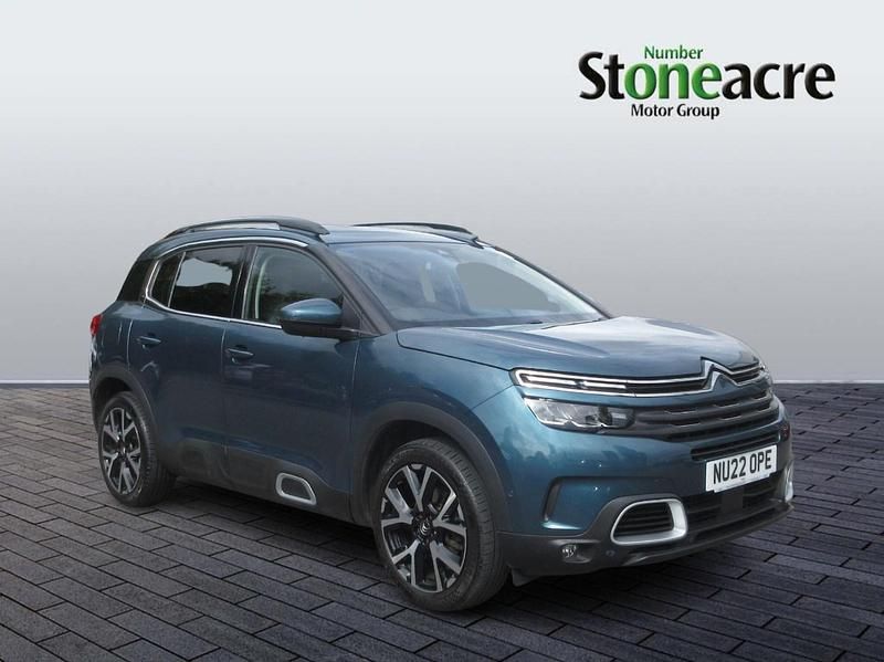 Blue Used 2022 Citroën C5 PureTech SUV | £13,500 (Fair price) - Image 1/4