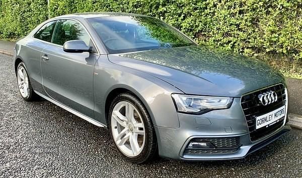 Grey Used 2015 Audi A5 S-Line Coupe | £8,950 (Fair price) - Image 1/4