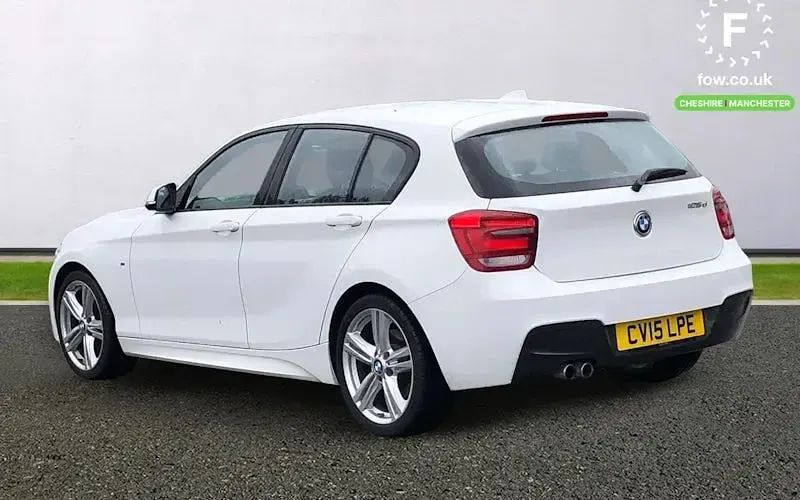 Used BMW 125 M Sport 218 HP (160 kW) 2014 White Hatchback