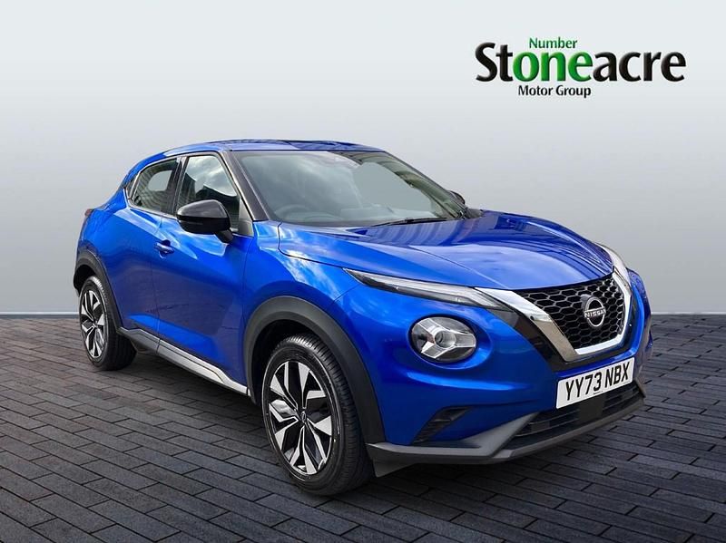 Used Nissan Juke Acenta 112 HP (82 kW) 2023 Blue SUV