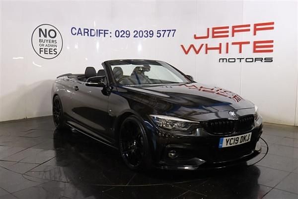 Black Used 2019 BMW 440 M Sport Cabriolet | £19,988 (Fair price) - Image 1/4