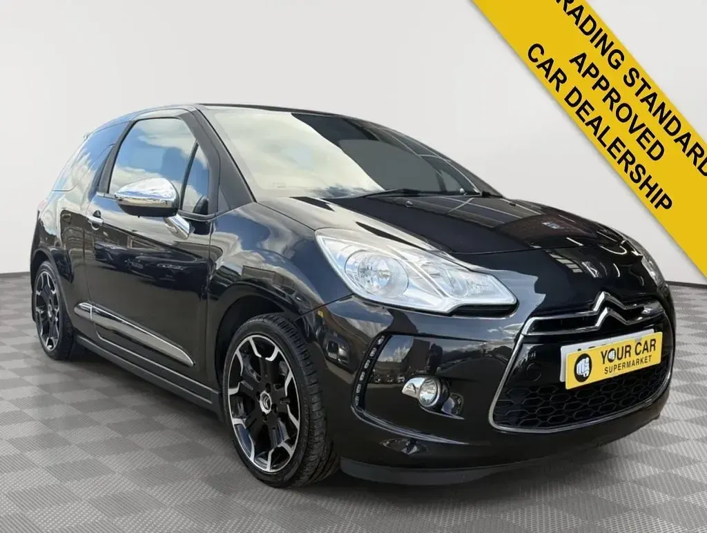 Used Citroën DS3 150 HP (110 kW) 2011 Black Hatchback